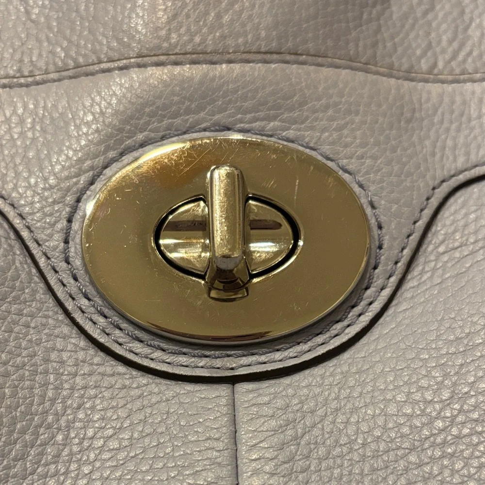 Coach Lilac Leather Penelope Tote‎